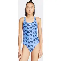 Adidas Maillot de bain 1 pièce dos en V avec logo graphique femme
