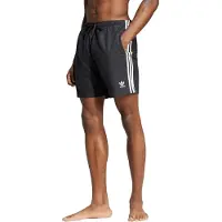 Adidas Short de bain 8" Adicolor 3-Stripes - Noir, Noir