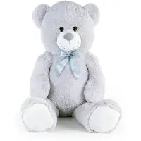 Rappa Gros ours en peluche Hugo avec étiquette 80 Cm