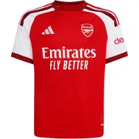Adidas Arsenal Fc 26/27 Home Junior Short Sleeve T-shirt Rouge 7-8 Years Enfants