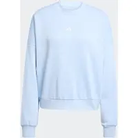 Adidas Sweat de sport bleu clair / blanc