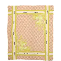 JOOP! Écharpe 'Altea' citron vert / rose / noir / blanc cassé