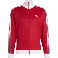 Adidas Franz Beckenbauer Classic Slim Full Zip Sweatshirt Rouge XS Homme