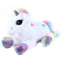 Rappa Grosse peluche licorne Funkie 85 cm