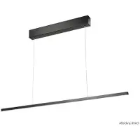 Sonstiges Zito LED, luminaire, L 1200 mm, 17 W, couleur inox