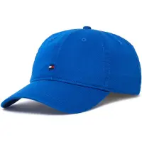 Tommy Hilfiger Casquette 'Hilfiger Flag Embroidery Baseball' bleu cobalt