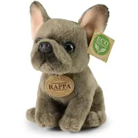 Rappa Peluche Bouledogue Français 18 Cm Ecologique