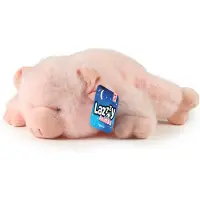 Rappa Lazyanimals peluche cochon 29 cm