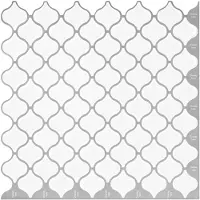 vidaXL Dalle Lanturn 10 pcs Blanc 27 x 27 cm Polyuréthane et PET