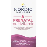 Nordic Naturals , Multivitamine Prénatale, 60 Comprimés