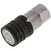 Tameson Acier DN 10 à face plate, douille hydraulique G 3/8 pouce filetage femelle ISO 16028 CEJN D 19.7mm