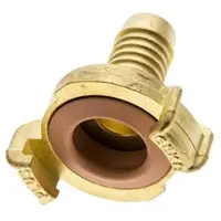 Tameson Embout de tuyau 16 mm (5/8'') GEKA Coupleur en laiton pour tuyau de jardin KTW