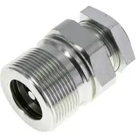 Tameson Acier Accouplements à vis EDBRO G 1 pouce Filets femelles Demi fixe D 54 mm