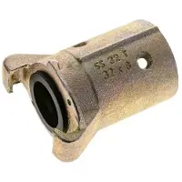 Tameson Raccord de sablage 32x48 mm Raccord de tuyau en fonte malleable Longueur du raccord 136 mm