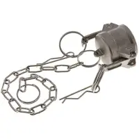 Tameson Embout d'accouplement Camlock DN 25 (1'') en acier inoxydable Type DC MIL-C-27487
