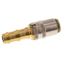Tameson Manchon d'accouplement en laiton DN 6 9,5 mm Pilier de tuyau Protection contre le déverrouillage