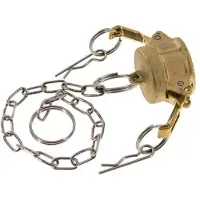 Tameson Embout d'accouplement en laiton Camlock DN 20 (3/4'') Type DC MIL-C-27487