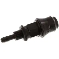 Tameson Laiton DN 5 Manchon d'accouplement pour air 6 mm Pilier de tuyau Bulkhead