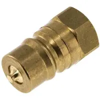 Tameson Laiton DN 12.5 Coupleur hydraulique Bouchon G 1/2 pouce filetage femelle ISO 7241-1 B D 23.5mm