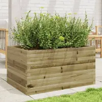 Prolenta Maison Exclusive - Jardinière 90x60x45,5 cm, en bois de pin traité