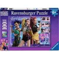 Ravensburger - Puzzle XXL 100 pièces pour enfants - Chasseurs de démons K-Pop - 6 ans et plus - Puzzle de qualité supérieure - 12002222