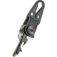 True Utility KEYSHACKLE Schlüsselbund + Multitool, Noir
