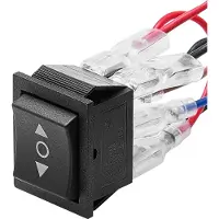 StarTech.com Interrupteur à bascule - DPDT 6 pôles - Commutateur d'inversion de polarité - Trois positions Marche-Arrêt-Marche - CA 250 V/16 A - CA 125 V/20 A