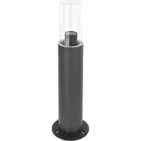 Emos Poteau de jardin anthracite Zala pour ampoule E27 50cm ZGC0A0P