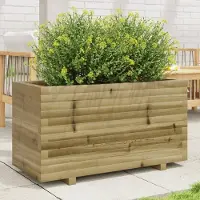 Prolenta Maison Exclusive - Jardinière 90x40x49,5 cm, en bois de pin traité