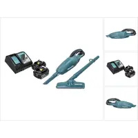Makita DCL 180 RF Aspirateur à batterie 18 V vert + 2x batterie 3,0 Ah + chargeur