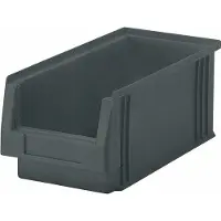 LA-KA-PE Bac à bec PLK L290 x l150 x H125 mm PP gris - 01650 02 05