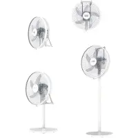 Taurus Ventilateur sur pied 40cm 35w 5 vitesses blanc - - BOREAL16CRGO - boreal 16 cr