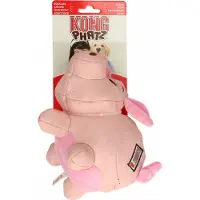 Kong Phatz Pig Squeaker Dog Toy Medium