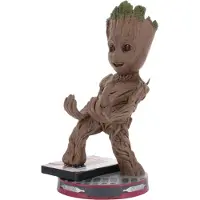 Cable Guys Marvel Smiley Toddler Groot Cable Guys Charging Stand 22 Cm Marron