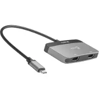 J5CREATE 8K Usb-C To Dual Hdmi Display Adapter (Jca465-N)