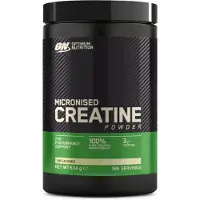 Optimum Nutrition Créatine monohydrate - Micronised Creatine Powder - Saveur neutre 634g