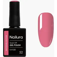 Ginza.se - Gel Polish 52 - Watermelon Pink - 10 ml (Rose pastèque)