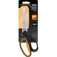 Fiskars Powerarc Heavy Duty Scissors 26 Cm Argenté