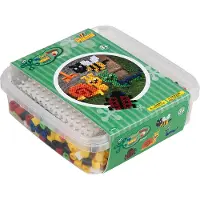 Hama Ensemble de perles Maxi - 600 pces - Animaux - - UneTaille - Perles