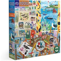Eeboo Puzzle Seabirds - 1000 pièces