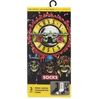 Ginza.se Chaussettes Guns N'Roses 3 paires Gift Box