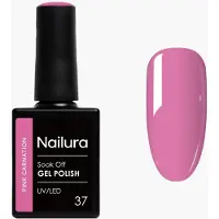 Nailura - Gel Polish 37 - Pink Carnation - 10 ml (œillet rose)