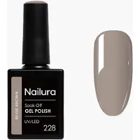 Ginza.se - Gel Polish 228 - Beige Brown - 10 ml (Beige Brown)