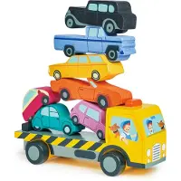Tender Leaf Toys Stapelset Autos, Spielzeug aus Holz, für Kinder 7508663