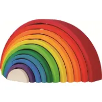 Gollnest & Kiesel Rainbow Building Blocks Construction Game Multicolore Enfants