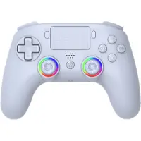 Subsonic Manette sans fil pour PS4 et PC Blanc