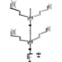 Ginza.se Prüfen (Tables, 32", 6 kg), Support de moniteur, Argent