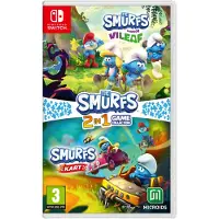 Games Switch Smurfs 2 In 1 Game Collection Multicolore PAL
