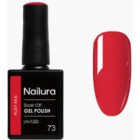 Nailura - Gel Polish 73 - Rust Red - 10 ml (Rouge rouille)