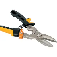 Fiskars Powergear Aviation Snip Straight Sheet Metal Scissors 38.1 Mm Argenté